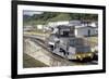 Locomotives Used to Pull Ships Through the Locks, Panama Canal, Panama, Central America-Mark Chivers-Framed Photographic Print