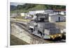 Locomotives Used to Pull Ships Through the Locks, Panama Canal, Panama, Central America-Mark Chivers-Framed Photographic Print