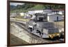 Locomotives Used to Pull Ships Through the Locks, Panama Canal, Panama, Central America-Mark Chivers-Framed Photographic Print