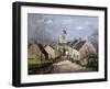 Locronan, la rue descendante-Maxime Maufra-Framed Giclee Print