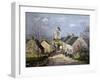 Locronan, la rue descendante-Maxime Maufra-Framed Giclee Print