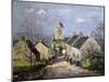 Locronan, la rue descendante-Maxime Maufra-Mounted Giclee Print