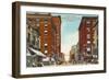 Locust Street, Des Moines, Iowa-null-Framed Art Print