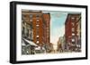 Locust Street, Des Moines, Iowa-null-Framed Art Print