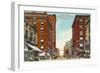 Locust Street, Des Moines, Iowa-null-Framed Art Print