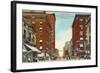 Locust Street, Des Moines, Iowa-null-Framed Art Print