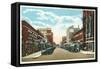 Locust Street, Grand Island, Nebraska-null-Framed Stretched Canvas