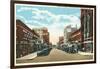 Locust Street, Grand Island, Nebraska-null-Framed Art Print