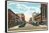 Locust Street, Grand Island, Nebraska-null-Framed Stretched Canvas