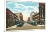Locust Street, Grand Island, Nebraska-null-Mounted Premium Giclee Print