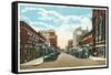 Locust Street, Grand Island, Nebraska-null-Framed Stretched Canvas