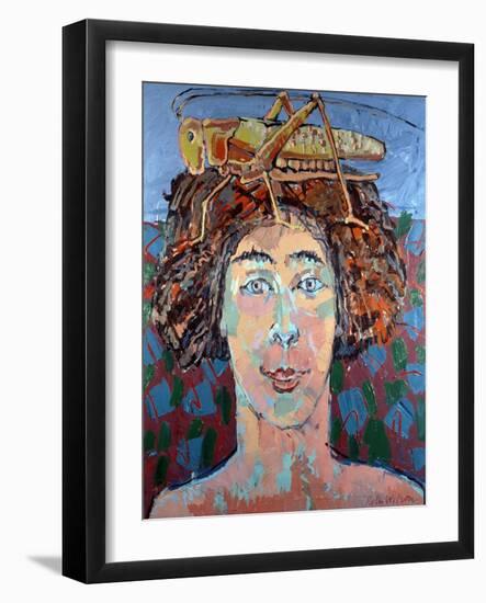 Locust Woman, 1994-Peter Wilson-Framed Giclee Print