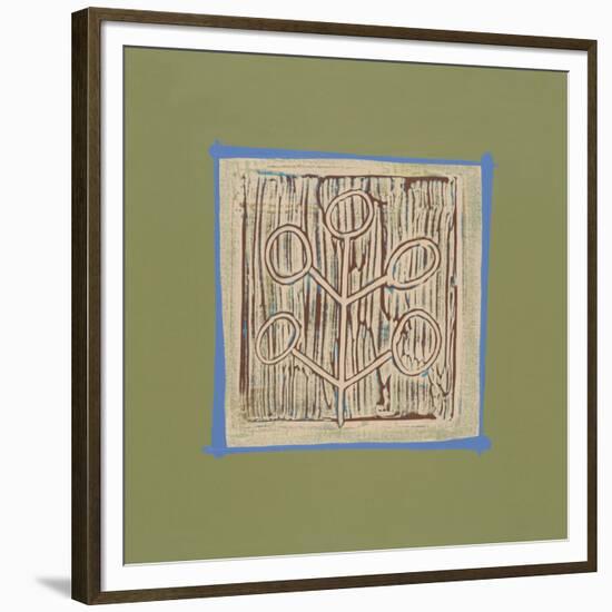 Locust-P^G^ Gravele-Framed Art Print