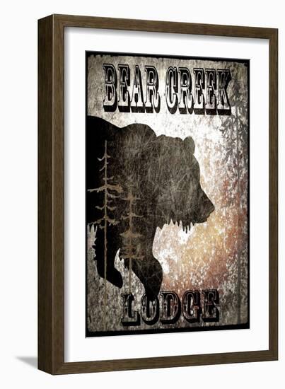 Lodge Bear Creek Lodge-LightBoxJournal-Framed Giclee Print