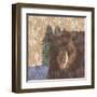 Lodge Bear-Nicholas Biscardi-Framed Art Print