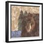 Lodge Bear-Nicholas Biscardi-Framed Art Print