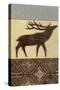 Lodge Elk-Norman Wyatt Jr.-Stretched Canvas