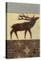 Lodge Elk-Norman Wyatt Jr.-Stretched Canvas