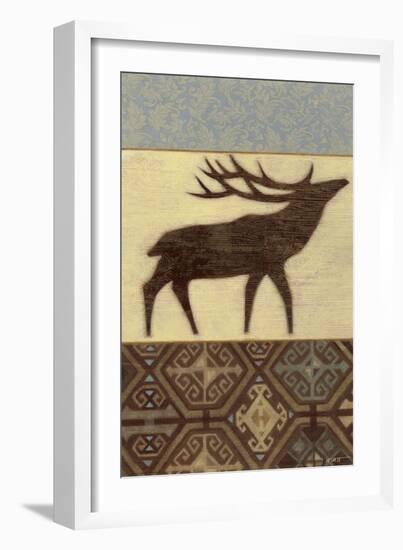 Lodge Elk-Norman Wyatt Jr.-Framed Art Print