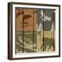 Lodge Four Pack I-Nicholas Biscardi-Framed Premium Giclee Print