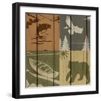 Lodge Four Pack I-Nicholas Biscardi-Framed Premium Giclee Print