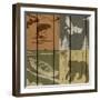 Lodge Four Pack I-Nicholas Biscardi-Framed Art Print