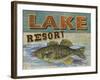 Lodge Get-a-Way-Todd Williams-Framed Art Print