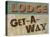 Lodge Get Away-Todd Williams-Stretched Canvas