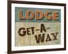 Lodge Get Away-Todd Williams-Framed Art Print