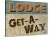 Lodge Get Away-Todd Williams-Stretched Canvas