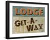 Lodge Get Away-Todd Williams-Framed Art Print