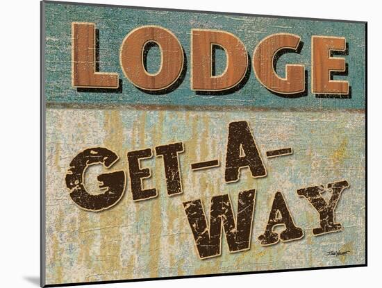 Lodge Get Away-Todd Williams-Mounted Art Print