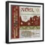 Lodge Greetings Noel-Fiona Stokes-Gilbert-Framed Giclee Print