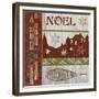 Lodge Greetings Noel-Fiona Stokes-Gilbert-Framed Giclee Print
