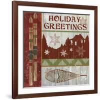 Lodge Greetings-Fiona Stokes-Gilbert-Framed Giclee Print