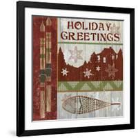 Lodge Greetings-Fiona Stokes-Gilbert-Framed Giclee Print