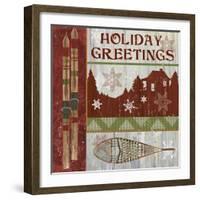 Lodge Greetings-Fiona Stokes-Gilbert-Framed Giclee Print