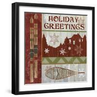 Lodge Greetings-Fiona Stokes-Gilbert-Framed Giclee Print