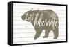 Lodge Hibernation I-Grace Popp-Framed Stretched Canvas