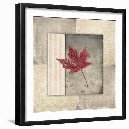 Lodge Leaf Tile 1-LightBoxJournal-Framed Giclee Print