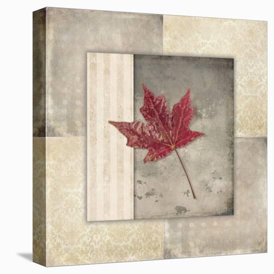 Lodge Leaf Tile 1-LightBoxJournal-Stretched Canvas