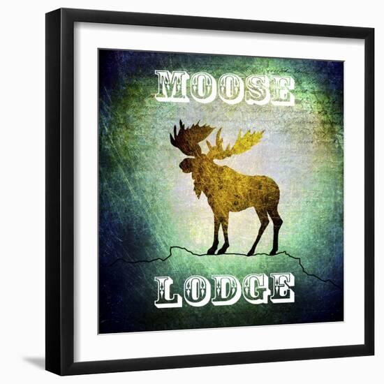 Lodge Moose Lodge-LightBoxJournal-Framed Giclee Print