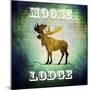 Lodge Moose Lodge-LightBoxJournal-Mounted Giclee Print