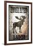 Lodge Moose River Lodge-LightBoxJournal-Framed Giclee Print