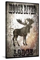 Lodge Moose River Lodge-LightBoxJournal-Stretched Canvas