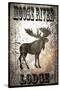 Lodge Moose River Lodge-LightBoxJournal-Stretched Canvas