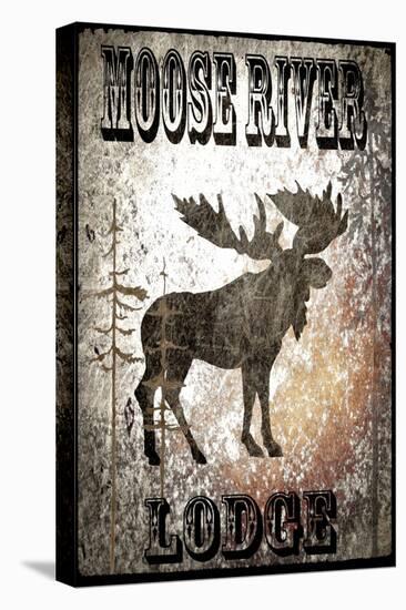 Lodge Moose River Lodge-LightBoxJournal-Stretched Canvas