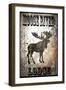 Lodge Moose River Lodge-LightBoxJournal-Framed Giclee Print