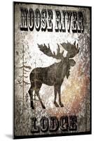 Lodge Moose River Lodge-LightBoxJournal-Mounted Giclee Print