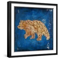 Lodge Pole Pine Bear-LightBoxJournal-Framed Giclee Print